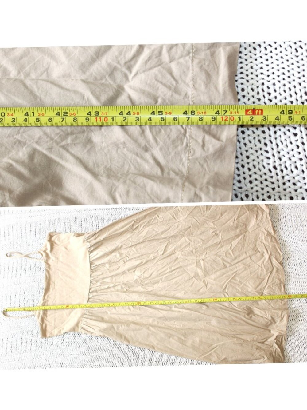 Old Navy Knit Tank Maxi dress XXL Dried Linen Cotton sleeveless summer Vacation - Picture 3 of 10